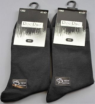 Носки М. Х.Б. RoeRue 1392 черные 10/480 *М