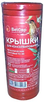Крышка Твист вин. д-66 BelCap КРАСНАЯ 320/20шт. 