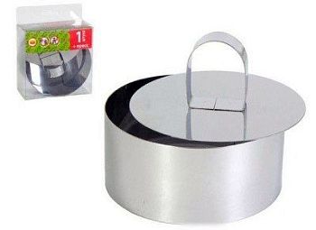 Форма Кольцо+ Пресс для салата 10*4,5 6мм 2294