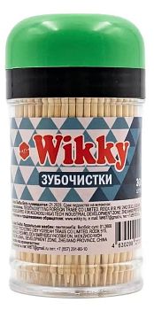 Зубочистка Wikky 300шт 12/240