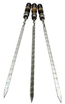 Шампура ручка деревянная 55*10 (цена за 1шт)