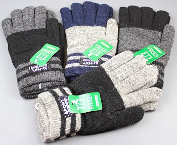 Перчатки подр. мальчик ангора Катюша двойные 2050 12/288