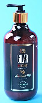Мыло жидкое SVO GILAR натуральное "Масло Миндаля" 500мл С-5080 (0655) 1/12шт