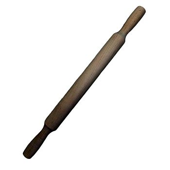 Скалка деревянная цельная Береза 70см 2405 1/50шт