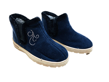 Бабуши Фтора 640 Челси замша мех разноцветный(черн/син/шок/вишня) р.37-41 6п *