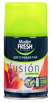 Освежитель Master FRESH Цветочный рай сменный балон 250мл (1332) 1/12