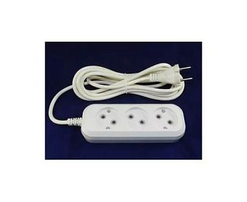 Удлинитель JETT 1,5м 3 розетки ПВС2*0,75 10А белый PC-3