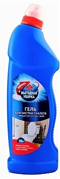 Гель чистящий для туалета Выгодная уборка 750мл (0106) 1/15