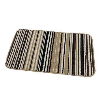 Коврик для ванной 50*76 BEIGE D594 Коврик для ванной 50*76 BEIGE D594