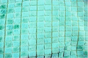 Покрывало ЕВРО Пушистое Выбитая клетка 