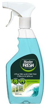 Очиститель стекол и зеркал Master Fresh Морской бриз 500мл 1/10