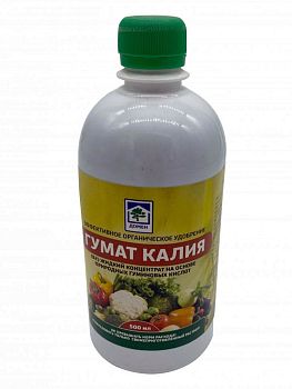 Гумат калия Цветочный Ивановсское 0,5л 18шт Гумат калия Цветочный Ивановсское 0,5л 18шт