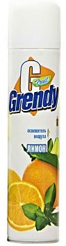 Освежитель "Grendy" Сочный лимон 300мл 1/24шт
