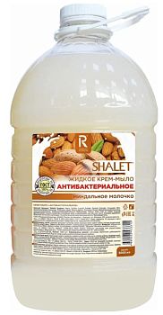 Мыло жидкое SHALET Антибактериальное Миндальное молочко 5л (3312) 1/2