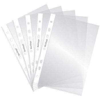 Папка-вкладыш с перфорацией Berlingo А5 глянцевая 100 S- 1005