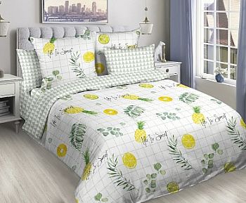 КПБ поплин ЛидерТекс 2сп+европрост Вкус жизни пакет