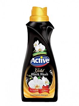 Гель-концентрат д/стирки черного ACTIVE Иран "Орхидея" 1л () 1/12