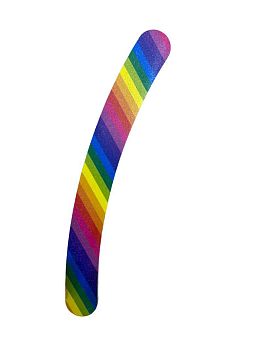 Пилка маникюрная мягкая,изогнутая МК-2 1/600