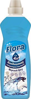 Кондиционер (концентрат) для белья Flossy Морской бриз 1 литр 1/12
