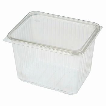 Емкость 2000мл ЮП прям. 132*186  с крышкой 100шт