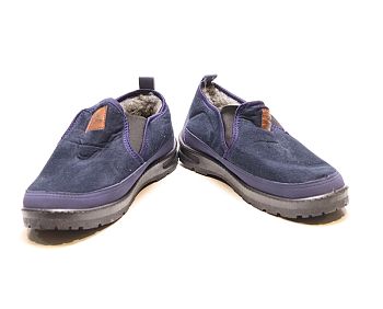 Ботинки мужские. Фтора 639 замша,резин,синие 6пар р.40-45