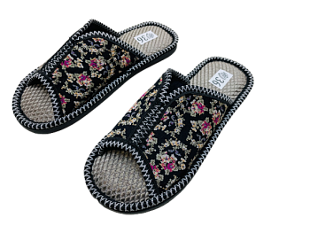 Тапочки женские домашние. Манул ТЖ-2з открытый нос р.36-41 6пар/30п * Тапочки женские домашние. Манул ТЖ-2з открытый нос р.36-41 6пар/30п *