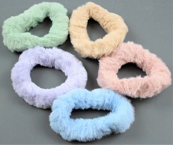 Резинка д/волос Цветная,пушистая,узкая ААА-2292В,ААА-2291В 1/50