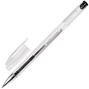 Ручка гелевая BRAUBERG "JET" черная /12шт 