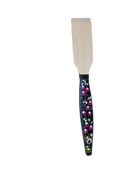 Лопатка для жарки деревянная с художественной росписью 6900 1/300