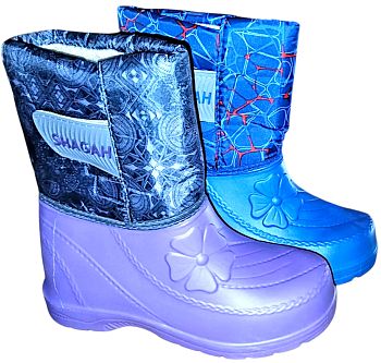 Дутики Ж Шагах гал.пенка 044 флис,липучка,разноцветныйр.37-41 12п * Дутики Ж Шагах гал.пенка 044 флис,липучка,разноцветныйр.37-41 12п *