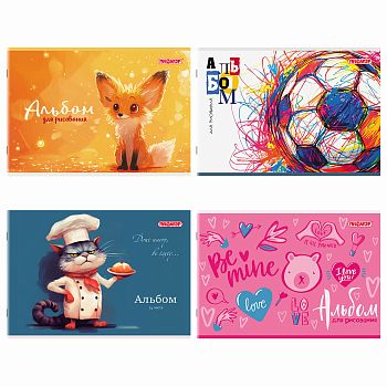 Альбом д/р.24л А4 "Микс - 1" ПИФАГОР /по 8шт