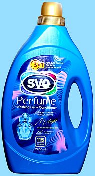 Гель д/стирки+Кондиционер для белья SVO MIDNIGHT 2,7л С-5264 (3199) 1/6
