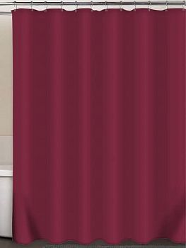 Штора для ванной 180*180см.Однотонные. цвет бордовый АРТ. 5794 Штора для ванной 180*180см.Однотонные. цвет бордовый АРТ. 5794