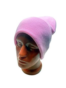 Шапка Ж. однотонная двойная
