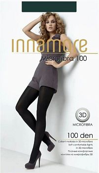 Колготки INNAMORE Microfibra 100 ден размер 4 черные 1/5 *