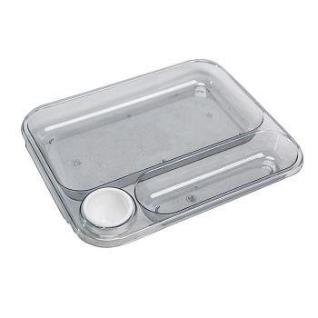 Менажница 3 секции Бриг