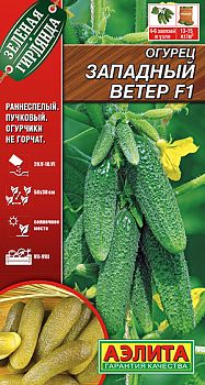 Огурец Западный ветер F1 ц/п Аэлита*30