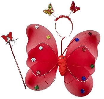 Набор крылья+ободок+палочка 1/120