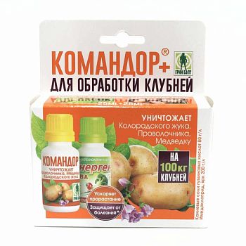 Командор Плюс 2*25мл для обр.клуб.картофеля по 24шт.