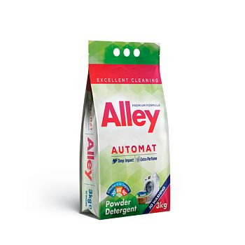 Порошок стиральный Alley автомат 3кг 1/6шт  Порошок стиральный Alley автомат 3кг 1/6шт