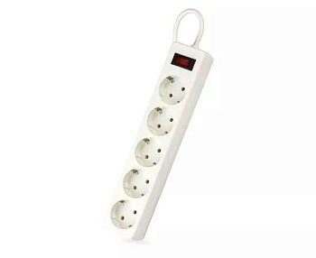 Удлинитель сетевой SALE 3м 5 розетк ПВС3*0,75 10A БЕЛЫЙ земл.выкл