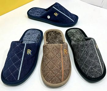 Тапочки М. дом. R закрытый нос ДОР L370 12/120