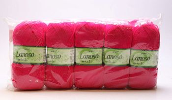 Пряжа LANOSO (Nisan ECO) 100% акрил (за 5шт) Пряжа LANOSO (Nisan ECO) 100% акрил (за 5шт)