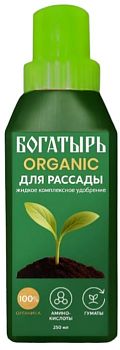 Удобрение Богатырь Organic для рассады 250мл/? шт