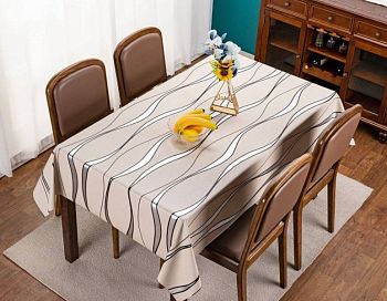 Скатерть Belle на тканой основе 1,40м*18,5м нарезка DL-8281A