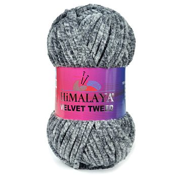 Пряжа VELVET TWEED 91128 серый (в уп.5шт) Пряжа VELVET TWEED 91128 серый (в уп.5шт)