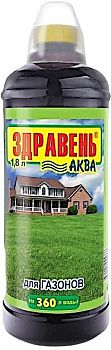 Здравень Аква 1,8л Газоны с мерным стаканчиком Ваш Хоз. 1/6
