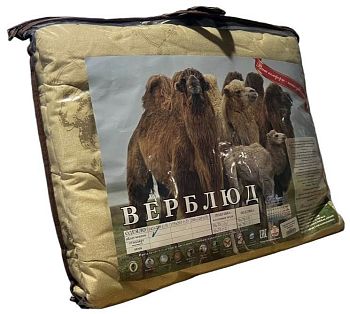 Одеяло ОБЛЕГЧЕННОЕ Верблюжья шерсть Лавратекс евро