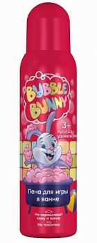 Пена для ванны Детская Bubble Bunny розовая 160мл (4500) 1/12