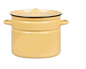 Кастрюля 9 литров Череповец эмалированная без рисунка 2с200 1/4